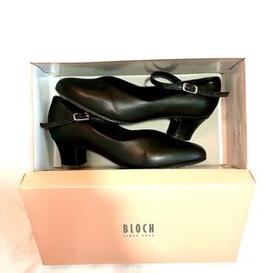 Bloch Broadway Lo Black Character Shoes Medium 7.5